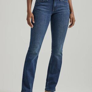 Lee Mid Rise Bootcut Jeans- Size 4